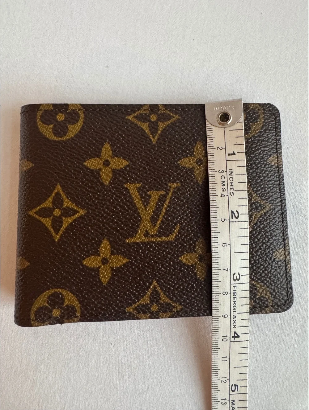 Louis Vuitton Monogram Multiple Bifold Wallet 1993 France RA0923 w/Box Dust Bag